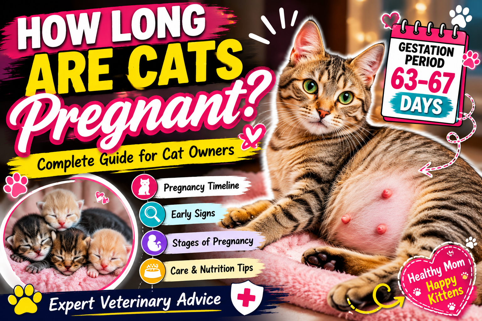 How Long Are Cats Pregnant?