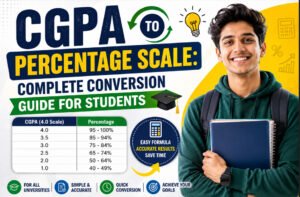 CGPA to Percentage Scale: Easy Formula & Conversion Guide