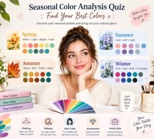 Seasonal Color Analysis Quiz: Find Your Best Colors