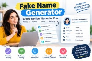 Fake Name Generator: Create Random Names Online Fast